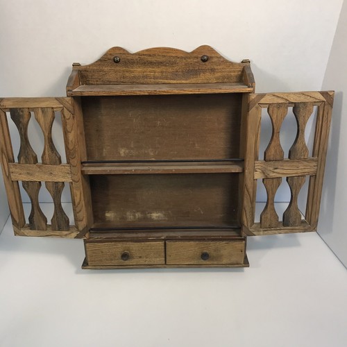 mcm Spice Rack 2 shelves Tilso Japan 2 Doors Kitchenware Antique  Organization