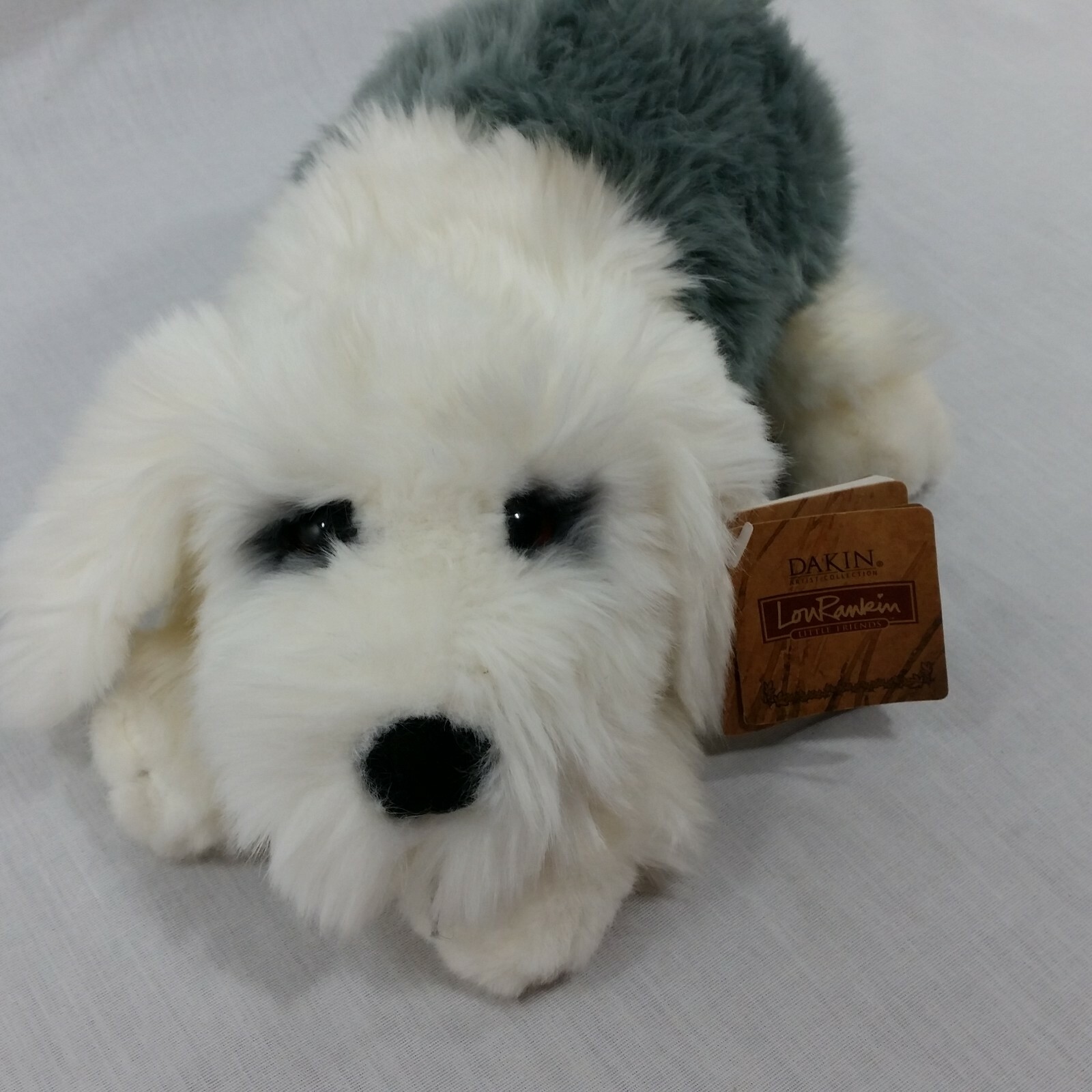 Plush English Sheepdog Lou Rankin Higgens Puppy Dog Dakin Stuffed Animal Soft