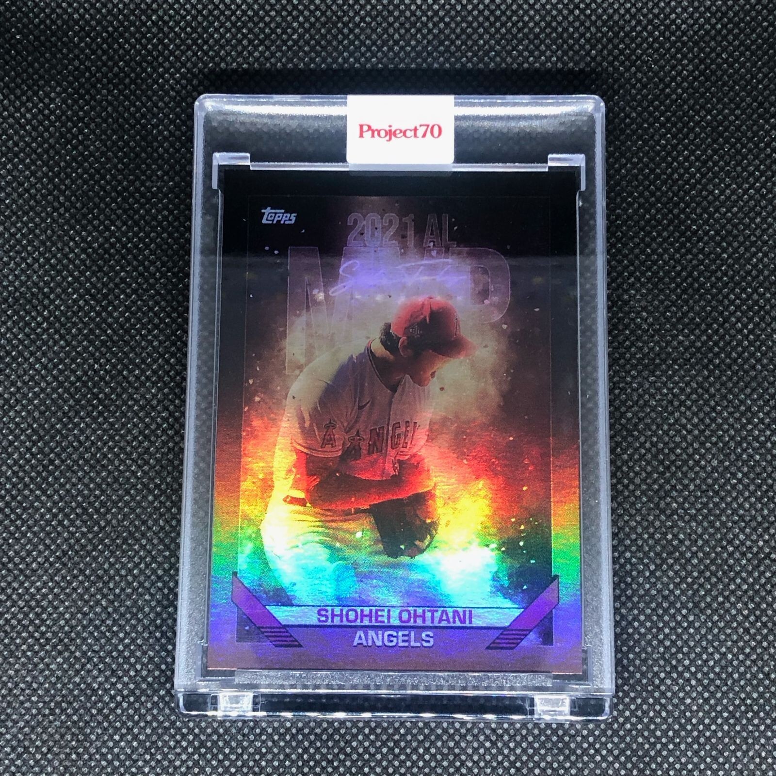 70シリ 大谷翔平Rainbow Foil ToppsProject 70 Shohei Ohtani Topps Project70 Card #906 Rainbow Foil /70