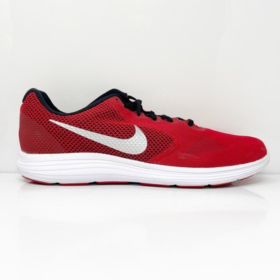 

Nike Mens Revolution 3 819300-601 Красные кроссовки для бега, размер 13, Красный, Revolution 3