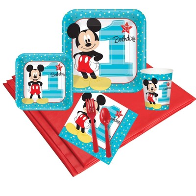 Disney Mickey Mouse Party Supplies Party Pack 404841 Disney Mickey Mouse Party Supplies Party Pack 404841