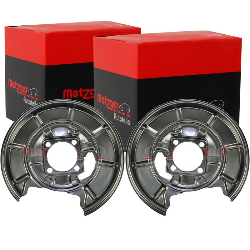 2x Metzger Spritzbleche Disques De Frein ArriÃ¨Re Pour Mercedes-Benz