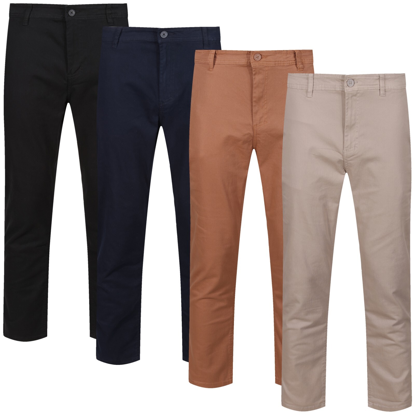 New Mens Kangol Chinos Trousers Casual Twill Pants Smart New Mens Kangol Chinos Trousers Casual Twill Pants Smart