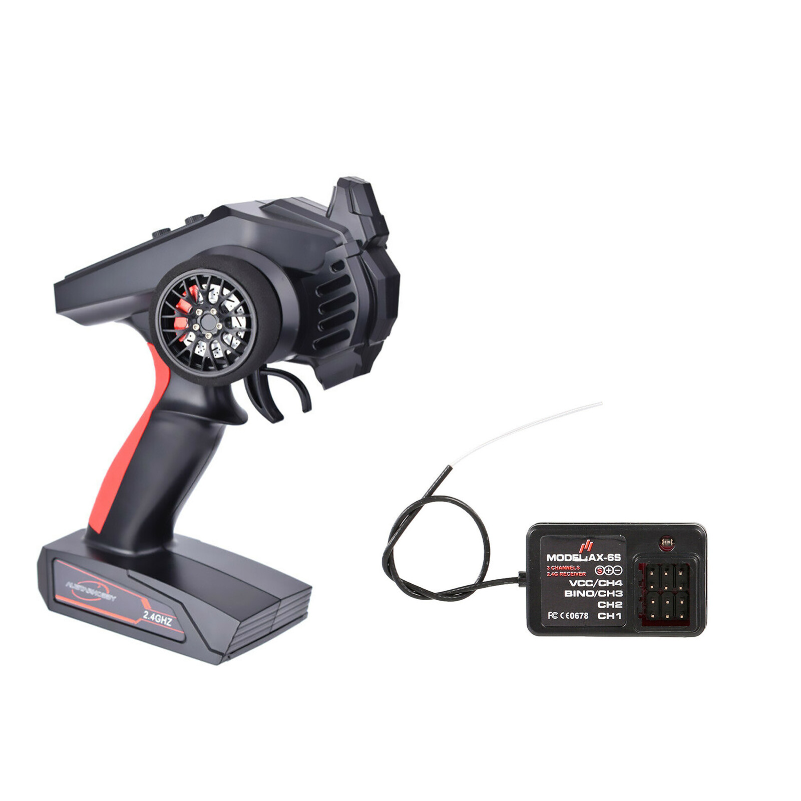 Boat Remote Control Receiver Transmitter 4ch Led Indicator