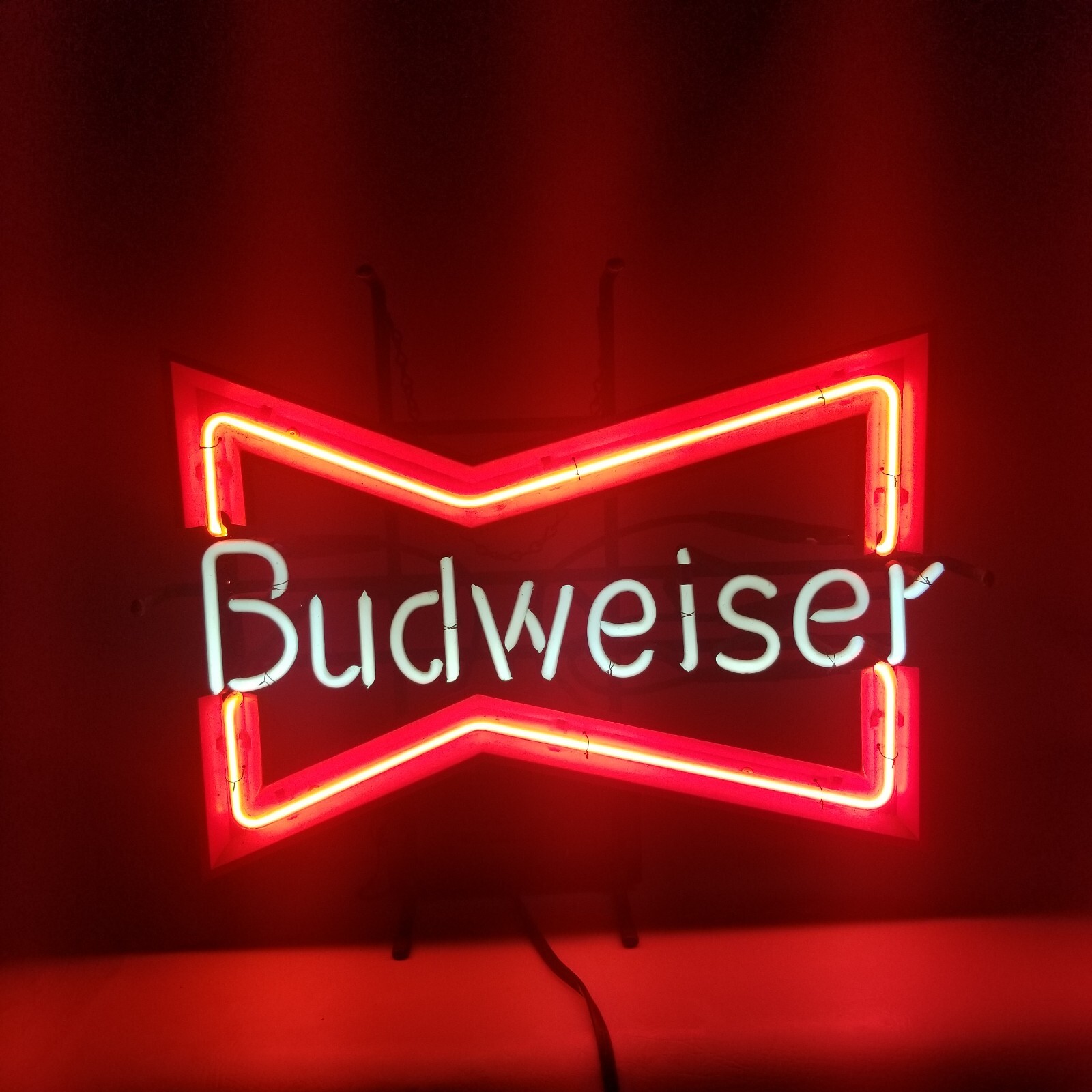 Budweiser ネオン看板 1980's ヴィンテージ Budweiser ネオンサイン ※近畿圏内のみの