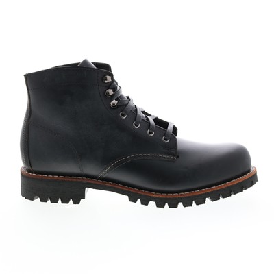 

Мужские черные повседневные модельные ботинки Wolverine 1000 Mile Plain Toe Rugged Boot, Черный, Wolverine 1000 Mile Plain Toe Rugged Boot