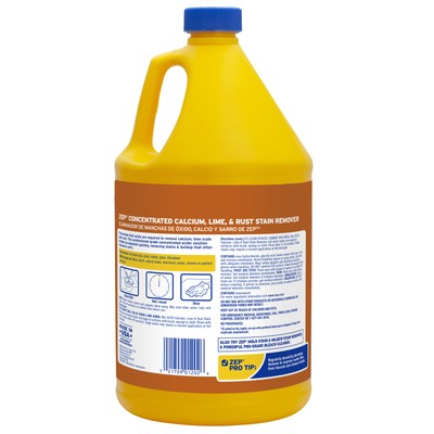 Zep Calcium, Lime and Rust Stain Remover Concentrate - 1 Gal (Case of 4)
