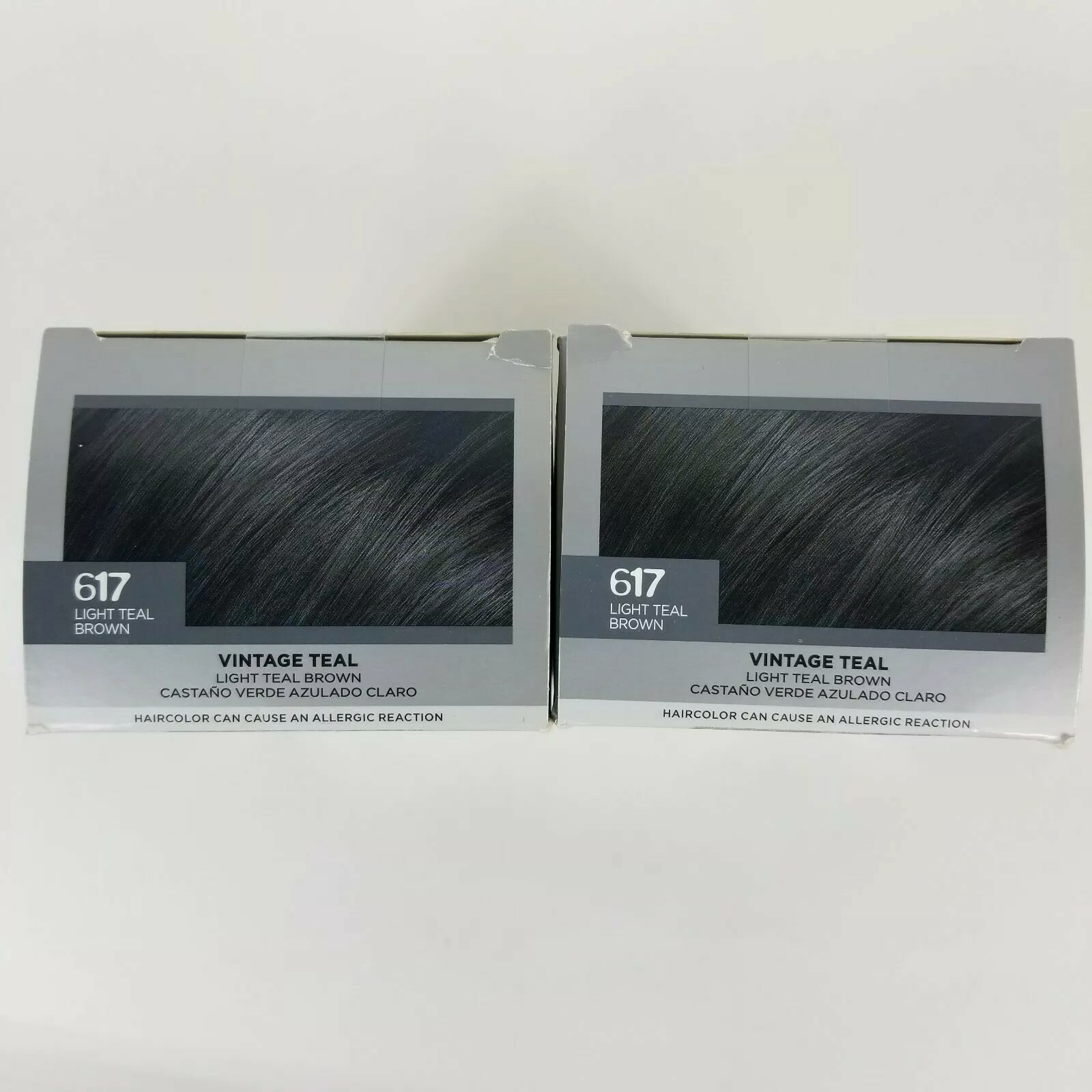 Loreal Paris Feria Vintage Teal Glam Grunge Multi Facet Hair Color Dye Lot Of 2