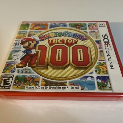 Mario Party: The Top 100 (Nintendo 3DS, 2017) Brand New US Version