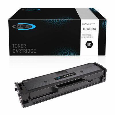 Toner für HP W1106A 106A | Mit Chip  Laser 107 a 107 w MFP 135  MFP 135 MFP 135