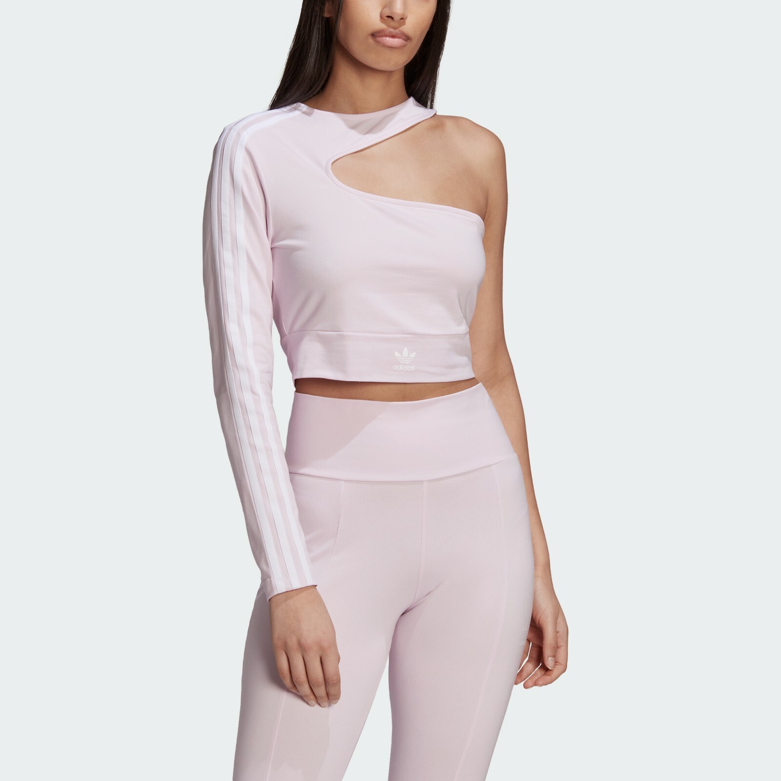 adidas Originals Women's CROPPED TOP CUT-OUT HU1644 | eBay