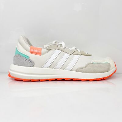 

Adidas Womens Retrorun EH1858 Белые кроссовки для бега, размер 7, Белый, Retrorun
