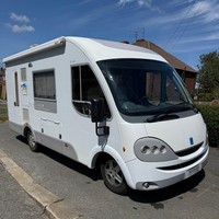 Knaus Sun Liner A-Class 3 Berth 2005 4 Seatbelts Aircon