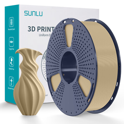 SUNLU 1.75mm PP ASA PVB PLA PLA+ PLA+2.0 HSPLA PETG SILK ABS EABS TPU Filament