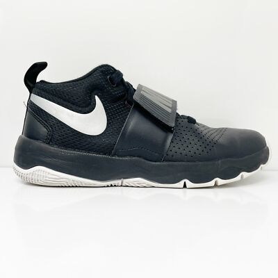 

Nike Boys Team Hustle D 8 881941-001 Черные баскетбольные кроссовки, размер 5 лет, Черный, Team Hustle D 8