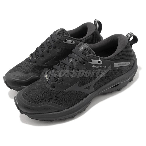 

Женские кроссовки Mizuno Wave Rider GTX Gore-Tex Black Grey J1GD2179-15, Черный, Wave Rider Gtx