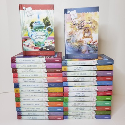 Tearoom Mysteries Guideposts Complete Series #1-27 Hardcover Books Cozy 