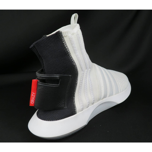 ADIDAS White Crazy 1 Adv Sock Primeknit Sneakers Shoes Casual Mens 13