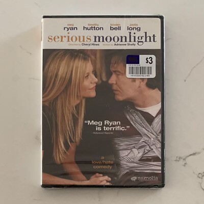 Serious Moonlight DVD NEW SEALED (2009, Meg Ryan, Kristen Bell, Justin Long)