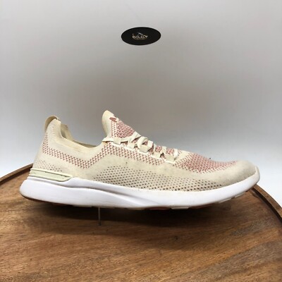 APL Athletic Propulsion Labs Techloom Breeze Running Shoes Beige Women Size 9.5