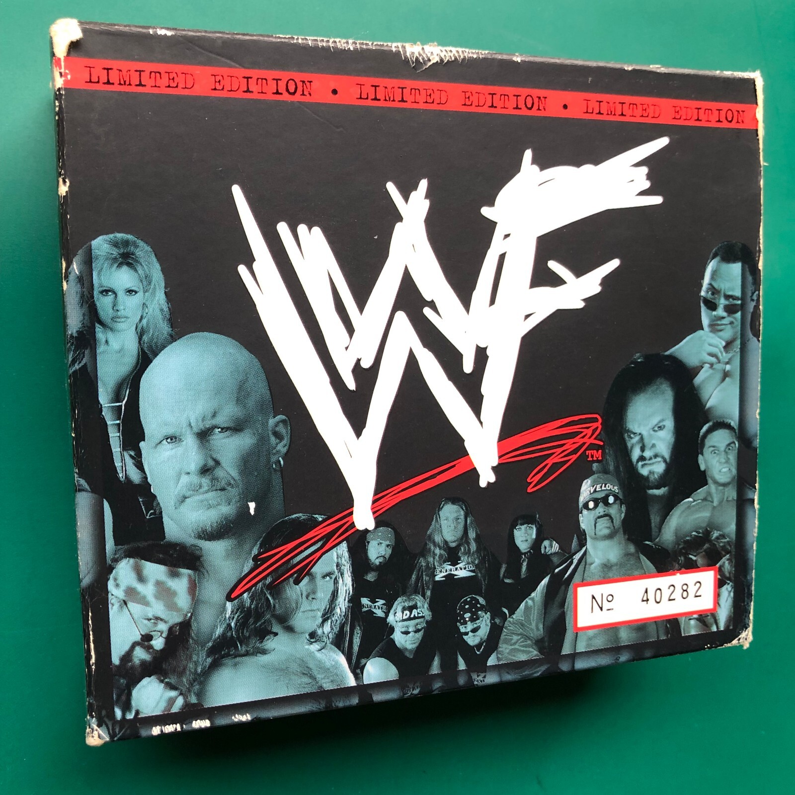 WORLD WRESTLING FEDERATION WWF: The Music 4x CD Set Hulk WORLD WRESTLING FEDERATION WWF: The Music 4x CD Set Hulk