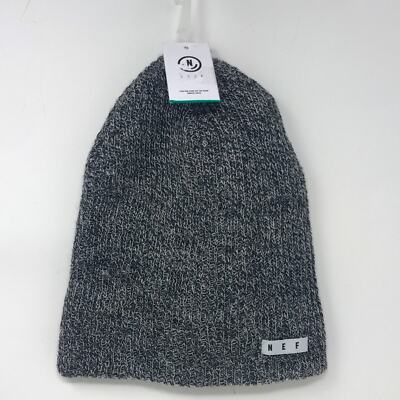 Men's Neff Daily Heather Knit Beanie, Size OS - Black/White