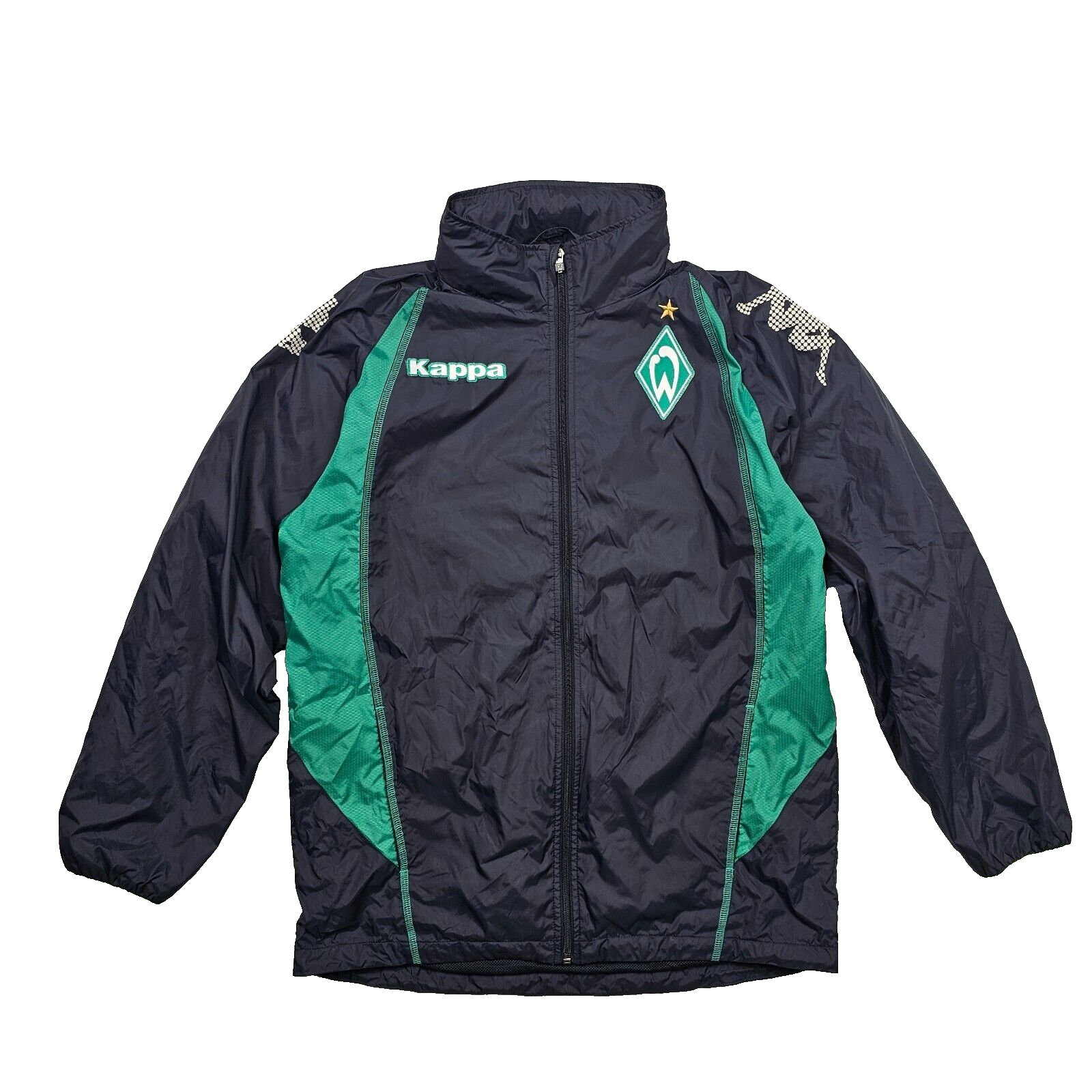 ヴェルダーブレーメン Kappa ジャケット Lサイズ Vintage Werder Bremen Germany training football jacket Kappa