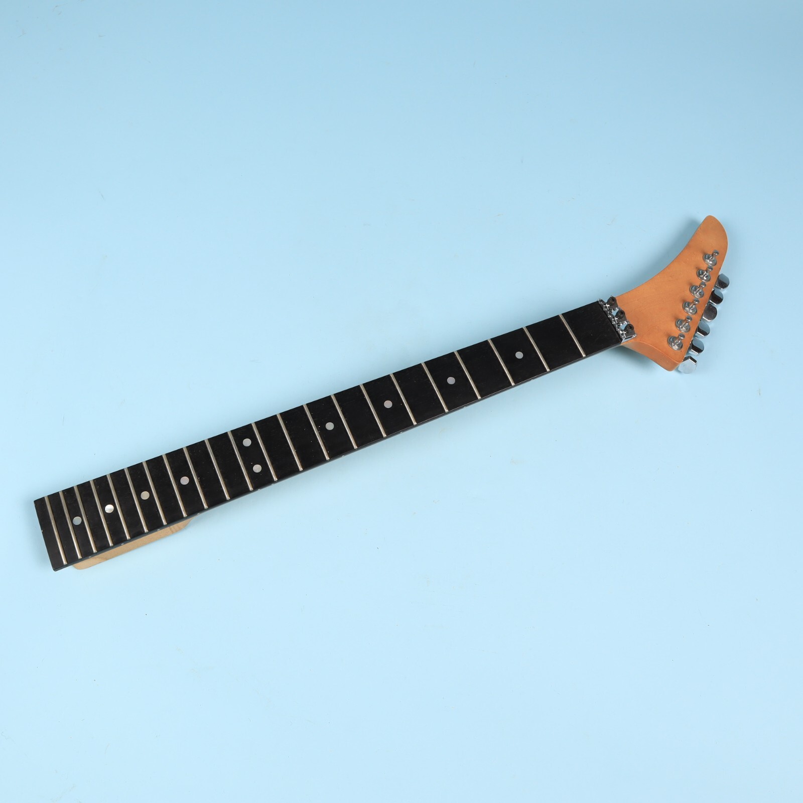 1980's Warmoth Maple Reverse Headstock Locking Nut Guitar