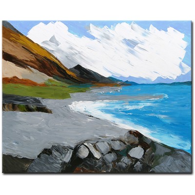 NOVAARTE Abstrakte Malerei Kunst Acryl Bild Gemälde Modern ORIGINAL Meer UNIKAT