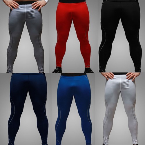 ::Mens Sports Gym Compression Under Base Layer Shorts / Long Pants Athletic Skin