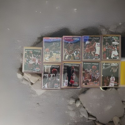 Michael Jordan Lot 1992 Fleer Sky Box 8 Card Lot (USA Basketball)