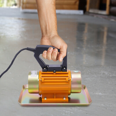 Portable Handheld Cement Troweling Vibrating Concrete Vibrator Machine FlatPlate