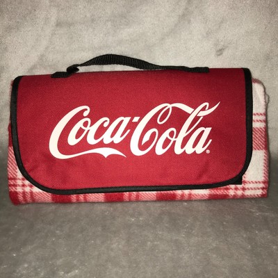 Coca-Cola Blanket Picnic Beach or Stadium Blanket 46  X 52  New
