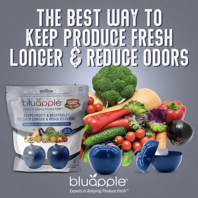 Bluapple Produce Freshness Saver Balls With Carbon - Thumbnail 4
