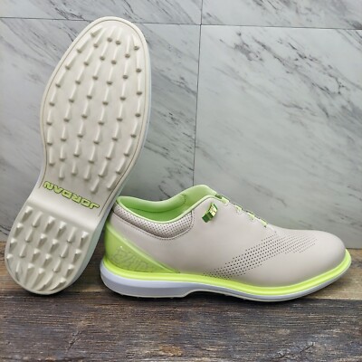 Nike Golf Shoes Air Jordan ADG 4 Bone White Volt Green DM0103 003 Mens Size 10.5