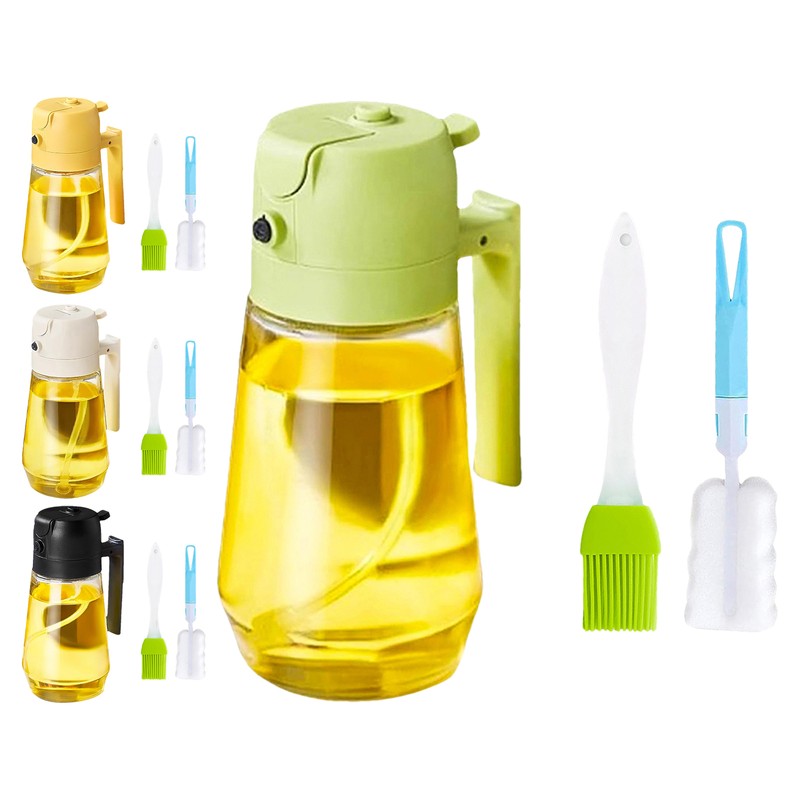 Sprayer For Cooking, Refilable Olive Oil Pump Spray Bottle For Baking, Bbq,