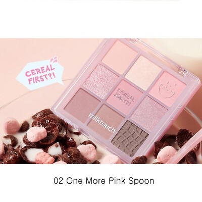 MILK TOUCH x Happyrim NEW Tone on Shadow Palette 7.8g 3colors K-Beauty