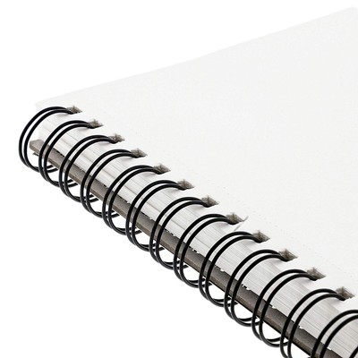 3-Pack Art Sketchbook, Spiral Bound Notebook with Acid Free Paper, 5.5 x 8.5"