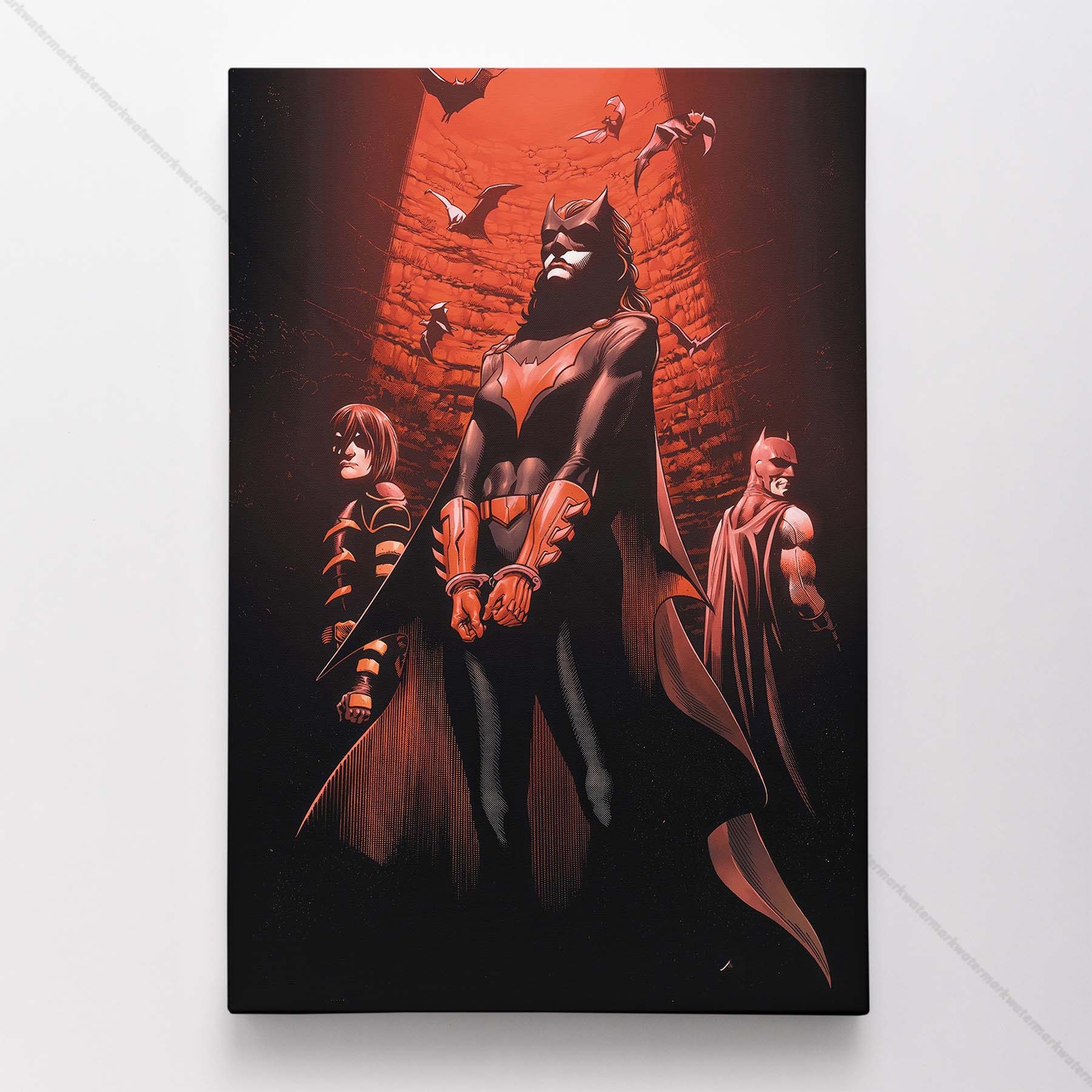 Batwoman Poster Canvas DC Comic Book Cover Art Print #1689