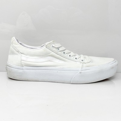 

Vans Womens Off The Walls 721356 Белая повседневная обувь Кроссовки Размер 11, Белый, Off The Walls