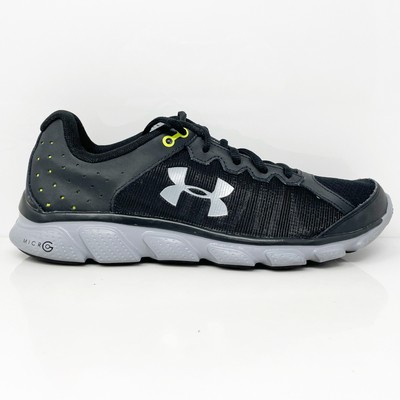

Кроссовки Under Armour Mens Freedom Assert VI 1301613-001 Черные кроссовки 8, Черный, Freedom Assert VI