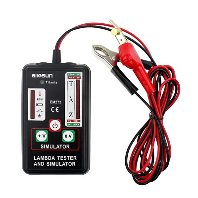 Automotive Oxygen Sensor Tester Simulator Tool Zirconia Titania Portable Meter