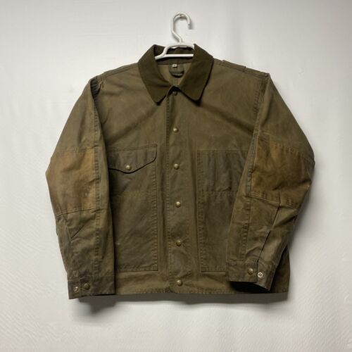 Vintage FILSON 90s 1997 Style 420 Waxed Tin Cloth Field Vintage FILSON 90s 1997 Style 420 Waxed Tin Cloth Field