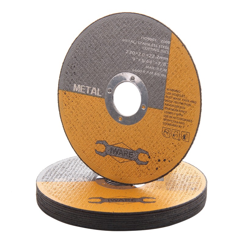 10 Pack Of Metal Cutting Discs 230mm 9" thin Stainless Steel Angle