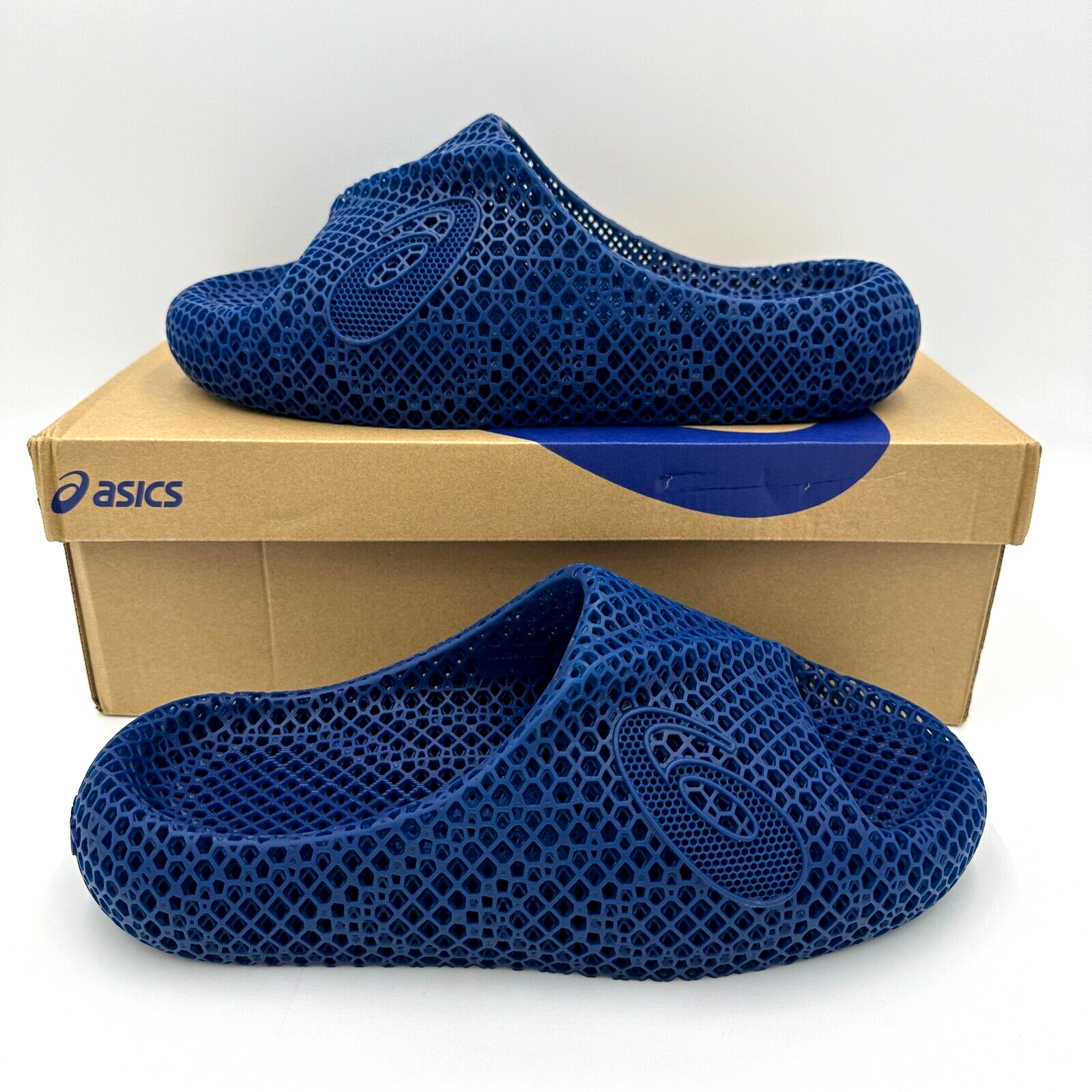 ASICS Actibreeze 3D Sandal Slide Mako Blue Size L (Men'