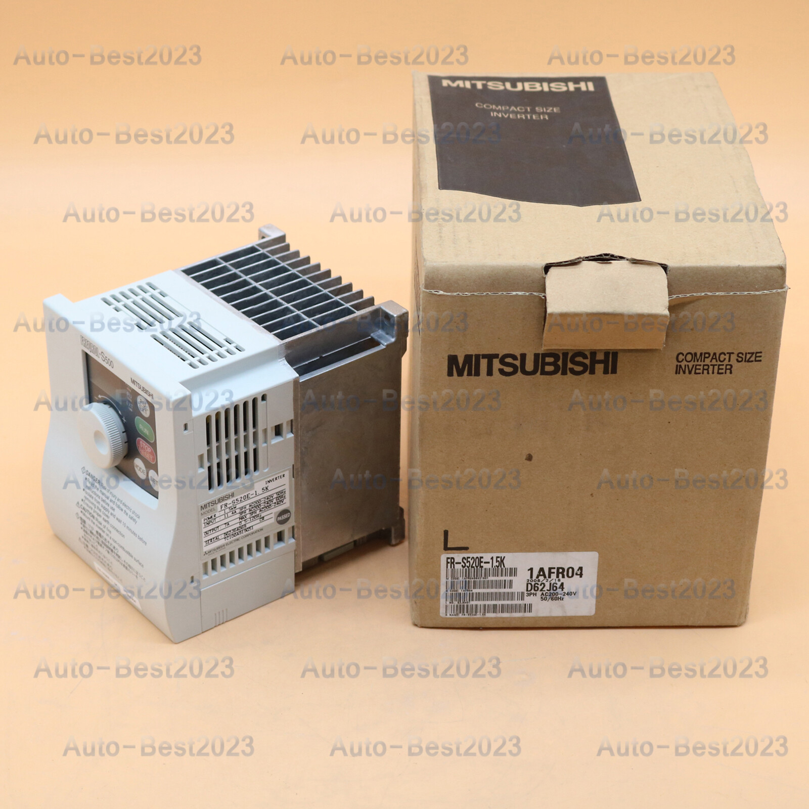 三菱電機 インバーター1.5Kw FR-S520E-1.5K inverter FR-S520E-1.5K 1.5KW 220V NEW MITSUBISHI Free