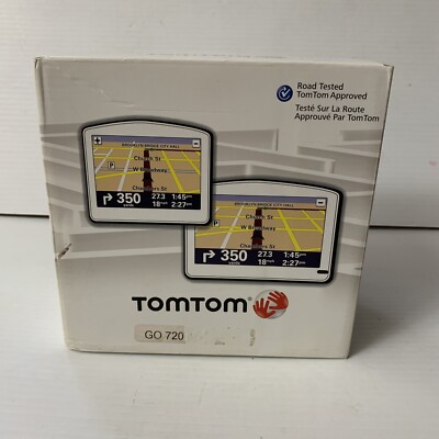 TomTom Go 720 **4.3 Inch Widescreen**Bluetooth Portable GPS Navigator **