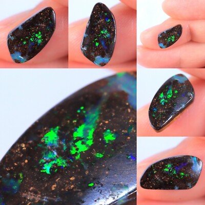 4 TCW Natural AUSTRALIAN Boulder MATRIX Opal Stone