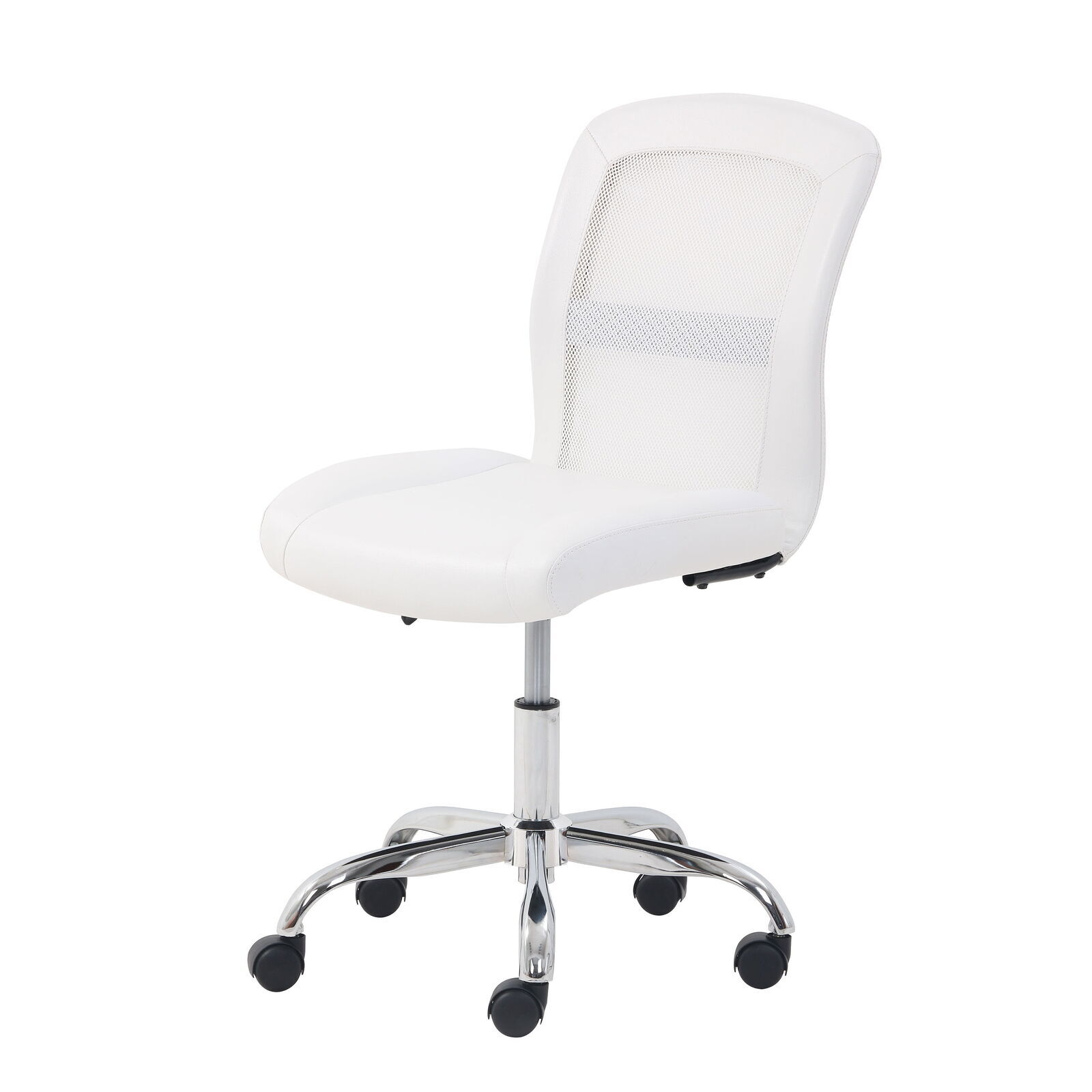 Mesh Task Office Chair Mid-Back Computer Padded Seat Work Ergonomic Desk Chair