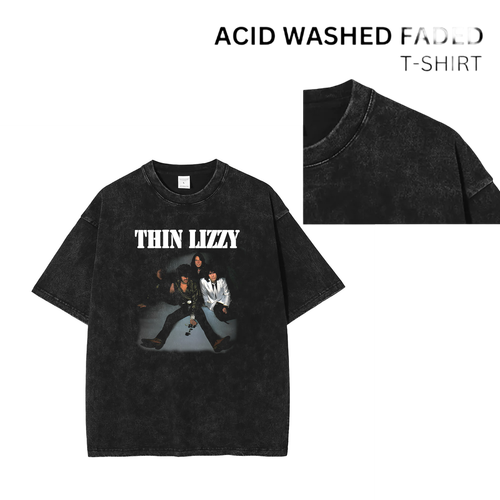 90s The bland new heavies acid jazz tシャツ ACID WASHED FADED] 90s Vintage Feel - Rock Band T-Shirt
